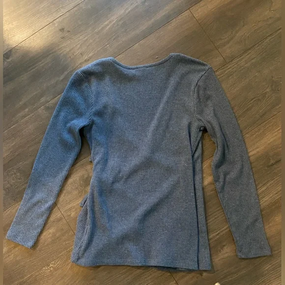 Women steel blue old navy sweater - Picture 4 of 4